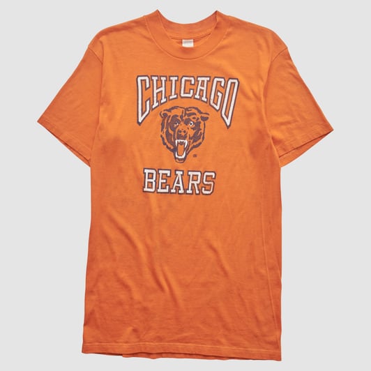 Chicago Bears 80s T-Shirt - Orange - XXS by Fanatics Real Vintage