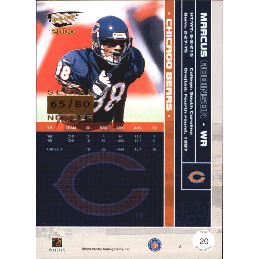 2000 Revolution Silver #20 Marcus Robinson