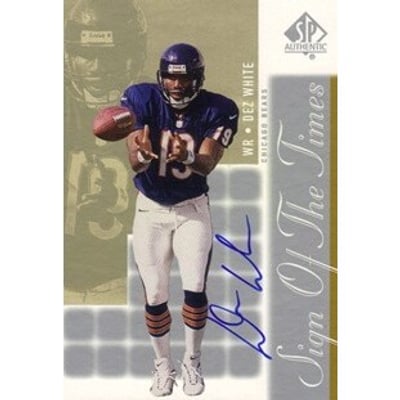 2000 SP Authentic Sign of the Times #DW Dez White