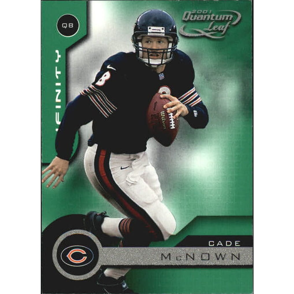 2001 Quantum Leaf Infinity Green #34 Cade McNown
