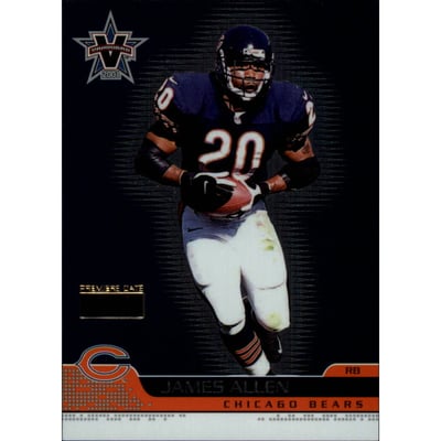 2001 Vanguard Premiere Date #14 James Allen
