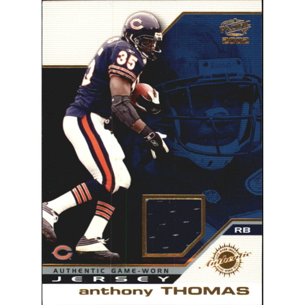 2002 Pacific Game Worn Jerseys #8 Anthony Thomas