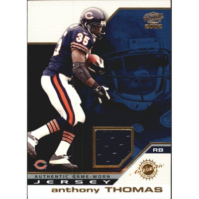 2002 Pacific Game Worn Jerseys #8 Anthony Thomas