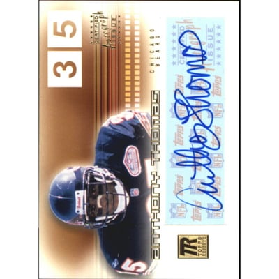 2002 Topps Reserve Autographs #RAAT Anthony Thomas F