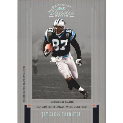 2005 Donruss Classics Timeless Tributes Silver #15 Muhsin Muhammad