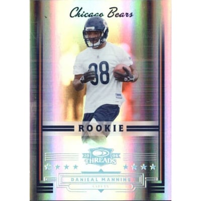 2006 Donruss Threads Silver Holofoil #221 Danieal Manning