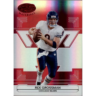 2006 Leaf Certified Materials Mirror Red #28 Rex Grossman