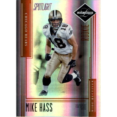 2006 Leaf Limited Bronze Spotlight #226 Mike Hass