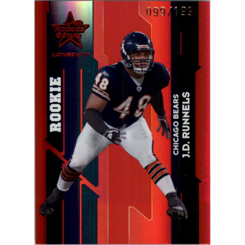 2006 Leaf Rookies and Stars Longevity Target Ruby Parallel #125 J.D. Runnels
