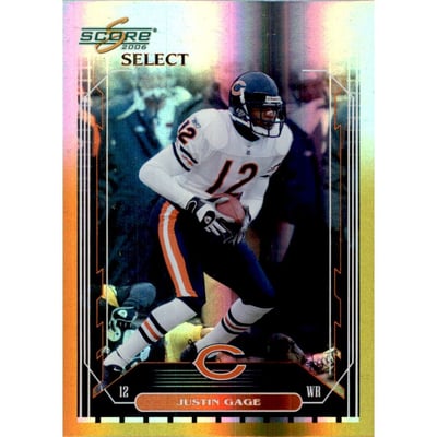 2006 Select Gold #52 Justin Gage