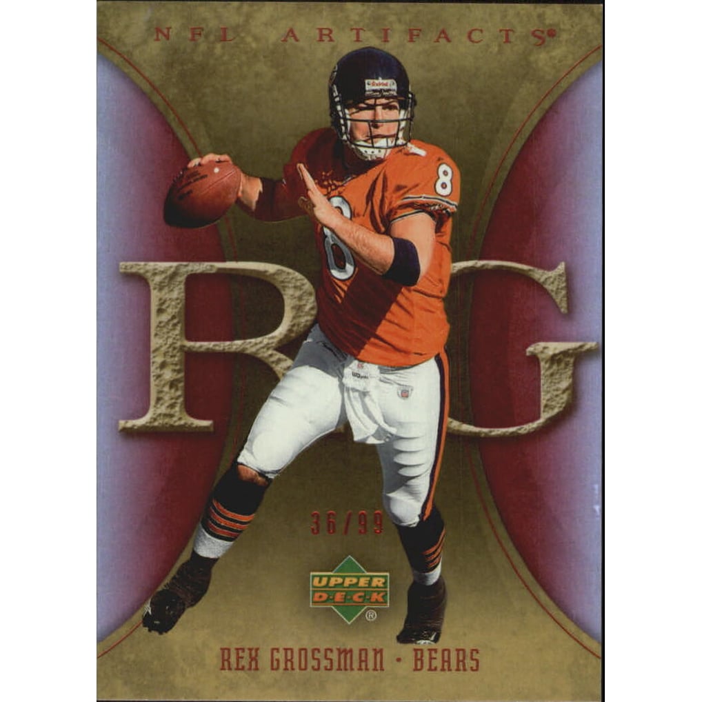 2007 Artifacts Red #17 Rex Grossman