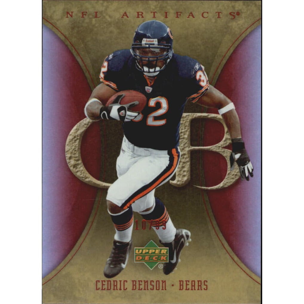 2007 Artifacts Red #18 Cedric Benson