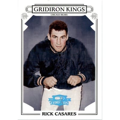 2007 Donruss Threads Pro Gridiron Kings Platinum #51 Rick Casares