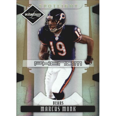 2008 Leaf Limited Gold Spotlight #265 Marcus Monk