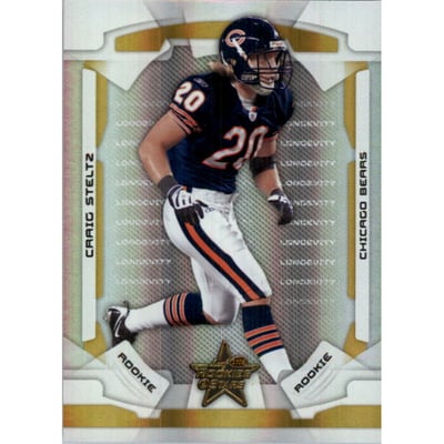 2008 Leaf Rookies and Stars Longevity Parallel Gold #127 Craig Steltz