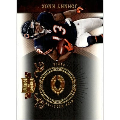 2010 Panini Plates and Patches Gold #17 Johnny Knox