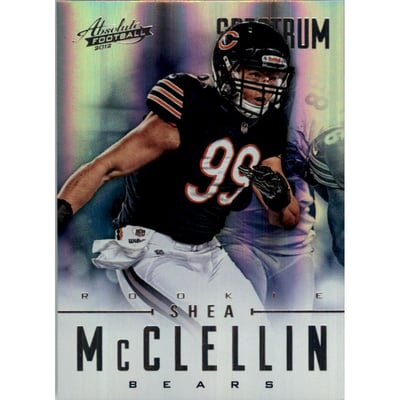 2012 Absolute Spectrum Silver #184 Shea McClellin