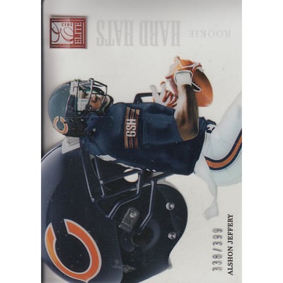 2012 Elite Rookie Hard Hats #12 Alshon Jeffery