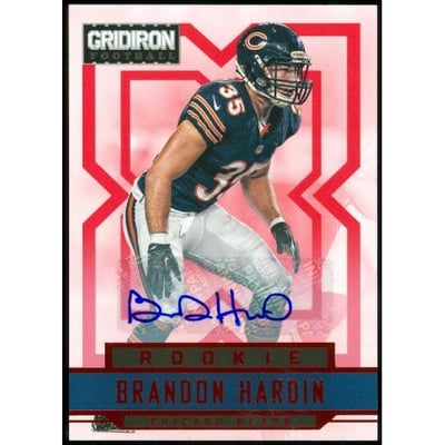 2012 Gridiron Rookie Autographs X's #208 Brandon Hardin/499