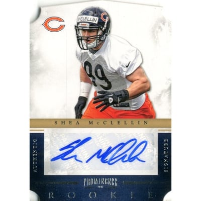 2012 Panini Prominence #163 Shea McClellin AU/199 RC