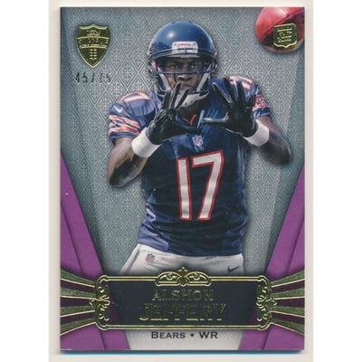 2012 Topps Supreme Purple #86 Alshon Jeffery