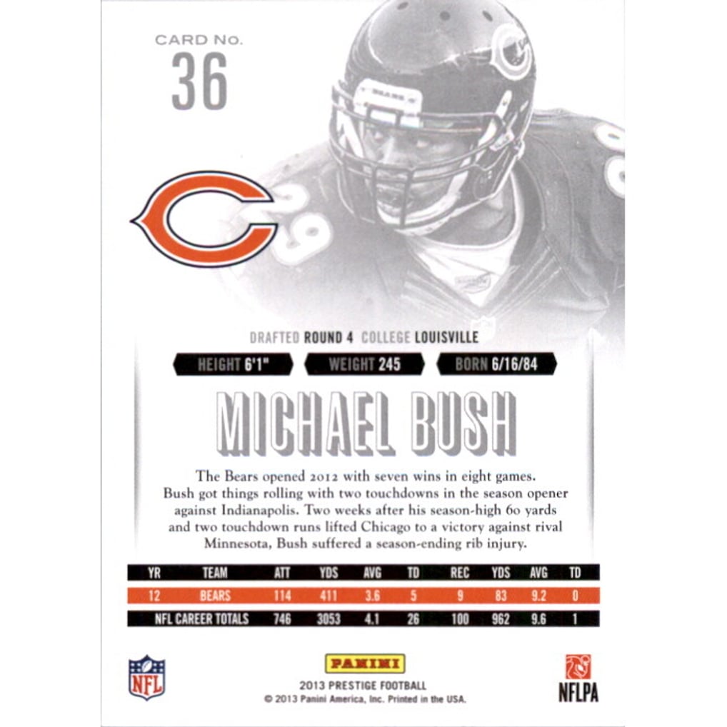 2013 Prestige Extra Points Green #36 Michael Bush