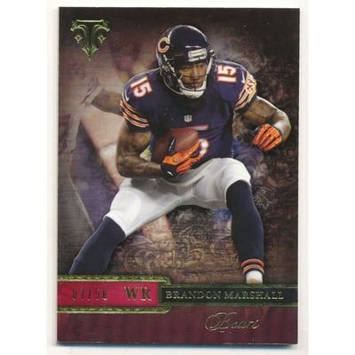 2014 Topps Triple Threads Ruby #10 Brandon Marshall