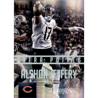 2015 Prestige Extra Points Platinum #83 Alshon Jeffery