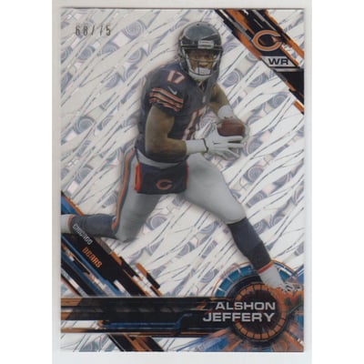 2015 Topps High Tek Tidal Diffractor #23 Alshon Jeffery A