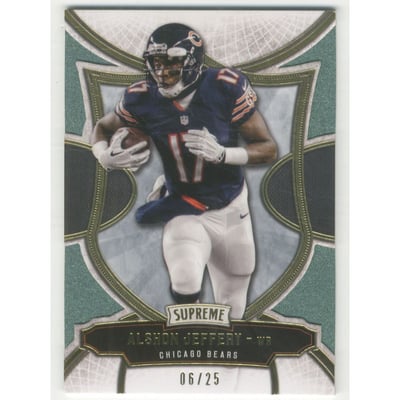 2015 Topps Supreme Green #30 Alshon Jeffery