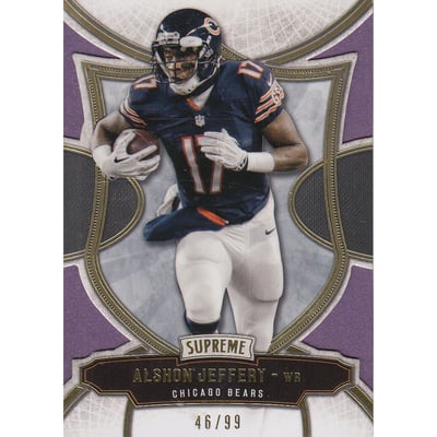 2015 Topps Supreme Violet #30 Alshon Jeffery