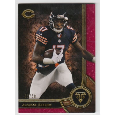 2015 Topps Triple Threads Ruby #38 Alshon Jeffery