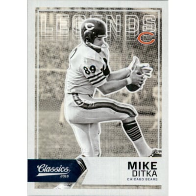 2016 Classics Blank Back #111 Mike Ditka