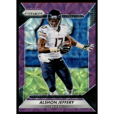 2016 Panini Prizm Prizms Purple Scope #197 Alshon Jeffery