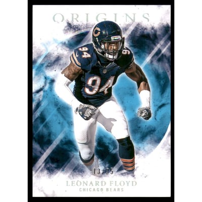 2017 Panini Origins Turquoise #56 Leonard Floyd