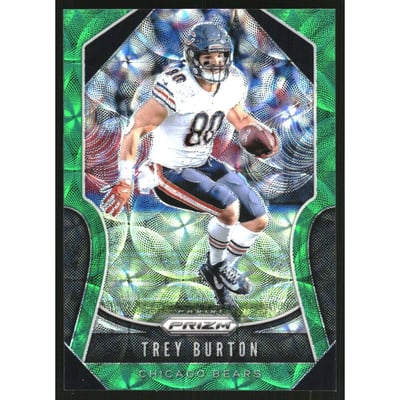 2019 Panini Prizm Prizms Green Scope #102 Trey Burton