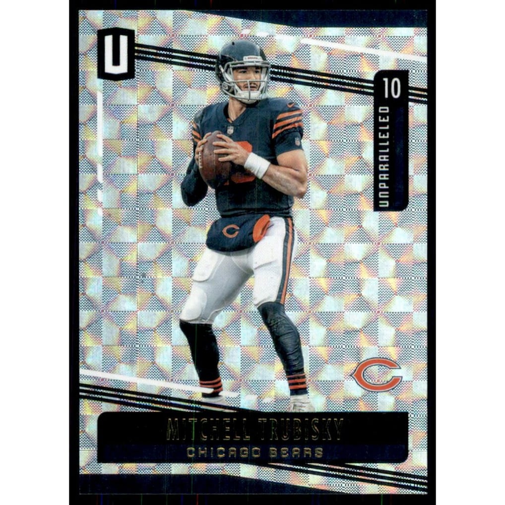 2019 Panini Unparalleled Hyper #194 Mitchell Trubisky