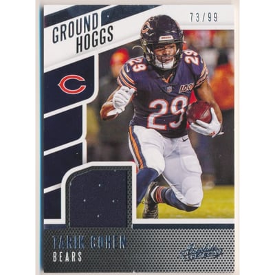 2020 Absolute Ground Hoggs Materials #19 Tarik Cohen/99
