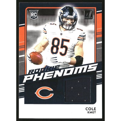 2020 Donruss Rookie Phenom Jerseys #31 Cole Kmet