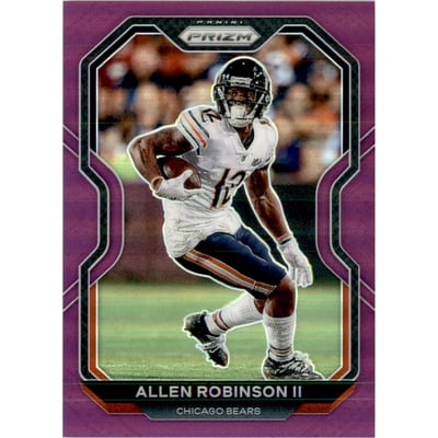 2020 Panini Prizm Prizms Purple #186 Allen Robinson II