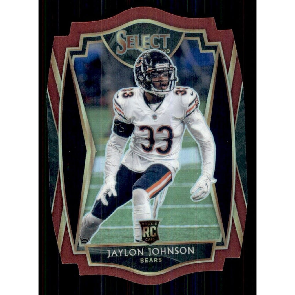 2020 Select Prizm Maroon Die Cut #195 Jaylon Johnson