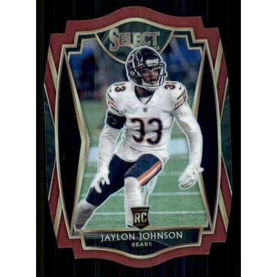 2020 Select Prizm Maroon Die Cut #195 Jaylon Johnson