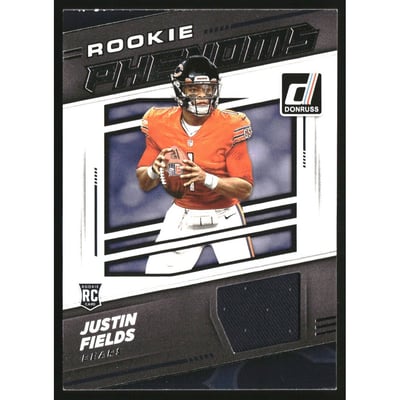 2021 Donruss Rookie Phenom Jerseys #3 Justin Fields
