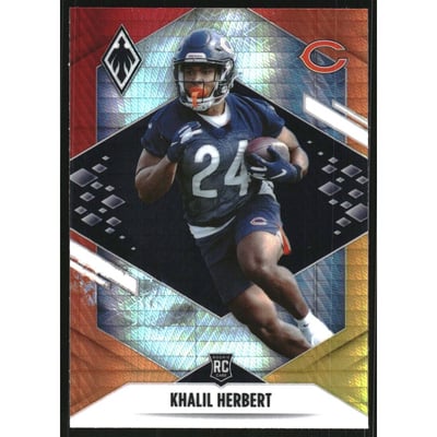 2021 Panini Phoenix Fire Burst #189 Khalil Herbert