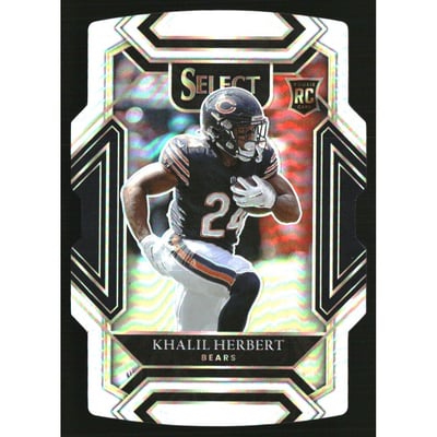 2021 Select Prizm Silver Die Cut #297 Khalil Herbert