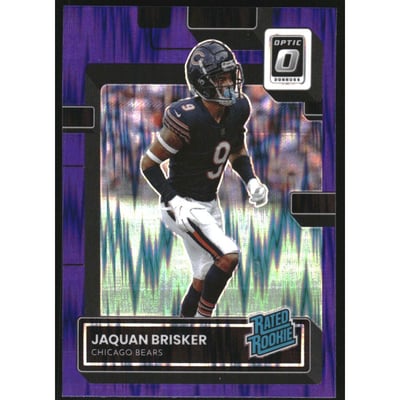 2022 Donruss Optic Purple Shock #266 Jaquan Brisker RR