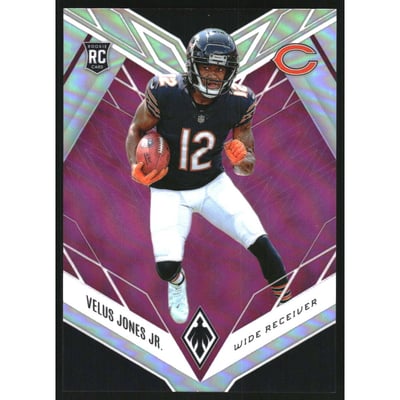 2022 Panini Phoenix Pink #130 Velus Jones Jr.