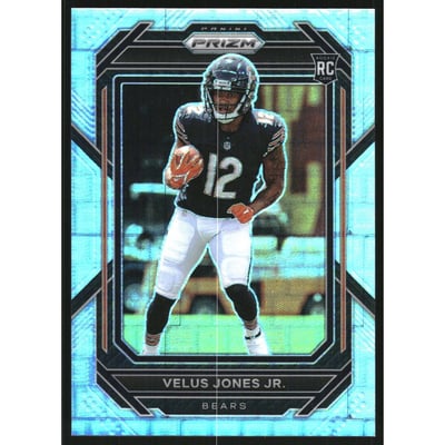 2022 Panini Prizm Prizms Pandora #332 Velus Jones Jr.