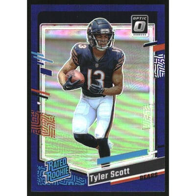 2023 Donruss Optic Purple #218 Tyler Scott RR