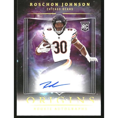 2023 Panini Origins Rookie Autographs #29 Roschon Johnson